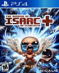 Binding of Isaac Afterbirth+ Playstation 4 US box art