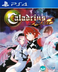 Caladrius Blaze Playstation 4 US box art