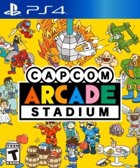 Capcom Arcade Stadium Playstation 4 US box art