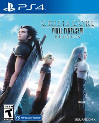Crisis Core: Final Fantasy VII Reunion Playstation 4 US box art
