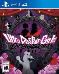 Danganronpa Another Episode Ultra Despair Girls PAL Playstation 4 PAL box art