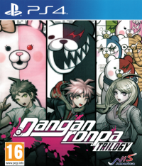 Danganronpa Trilogy PAL Playstation 4 PAL box art