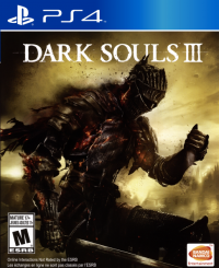 Dark Souls III PAL Playstation 4 PAL box art