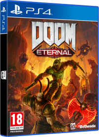 Doom Eternal Playstation 4 US box art
