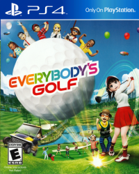 Everybody's Golf PAL Playstation 4 PAL box art