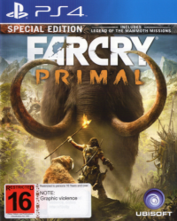 Far Cry Primal PAL Playstation 4 PAL box art