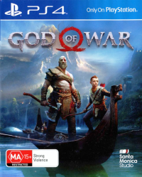 God of War PAL Playstation 4 PAL box art