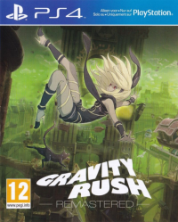 Gravity Rush Remastered PAL Playstation 4 PAL box art
