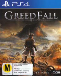 GreedFall PAL Playstation 4  box art