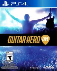 Guitar Hero Live PAL Playstation 4 PAL box art