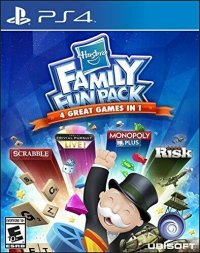 Hasbro Family Fun Pack PAL Playstation 4 PAL box art
