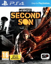 Infamous Second Son PAL Playstation 4 PAL box art