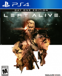 Left Alive PAL Playstation 4  box art