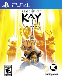 Legend of Kay Anniversary Playstation 4 US box art
