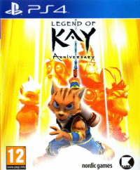 Legend of Kay Anniversary PAL Playstation 4 PAL box art