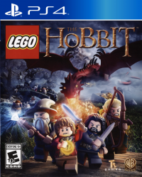 LEGO The Hobbit PAL Playstation 4 PAL box art