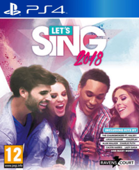 Let's Sing 2018 PAL Playstation 4 PAL box art