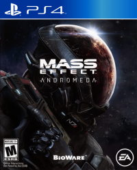 Mass Effect Andromeda PAL Playstation 4 PAL box art