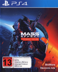 Mass Effect Legendary Edition PAL Playstation 4 PAL box art