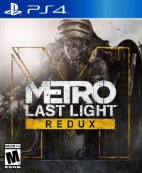Metro: Last Light Redux PAL Playstation 4 PAL box art