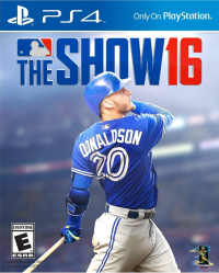 MLB 16: The Show Playstation 4 US box art
