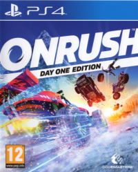 Onrush PAL Playstation 4 PAL box art
