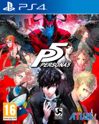 Persona 5 PAL Playstation 4 PAL box art