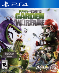 Plants vs. Zombies Garden Warfare PAL Playstation 4  box art