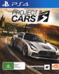 Project Cars 3 PAL Playstation 4 PAL box art