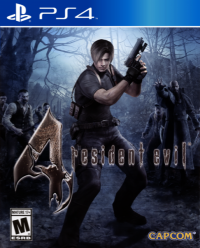 Resident Evil 4 PAL Playstation 4 PAL box art