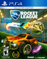 Rocket League PAL Playstation 4 PAL box art