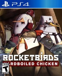 Rocketbirds: Hardboiled Chicken Playstation 4 US box art