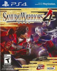 Samurai Warriors 4 PAL Playstation 4 PAL box art