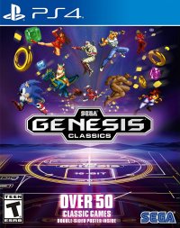 Sega Mega Drive Classics PAL Playstation 4  box art