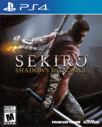 Sekiro: Shadows Die Twice PAL Playstation 4  box art