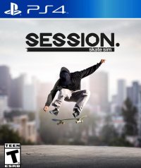 Session: Skate Sim PAL Playstation 4  box art