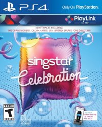 SingStar Celebration Playstation 4  box art