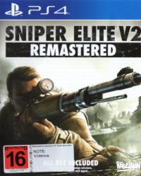 Sniper Elite V2 Remastered PAL Playstation 4 PAL box art