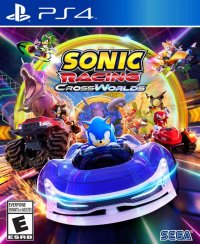 Sonic Racing: CrossWorlds PAL Playstation 4 PAL box art