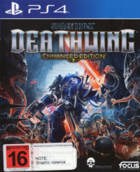 Space Hulk Deathwing Enhanced Edition PAL Playstation 4 PAL box art