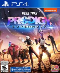 Star Trek Prodigy Supernova Playstation 4 US box art