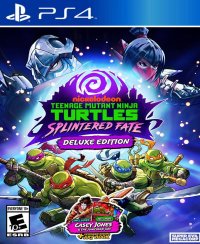 Teenage Mutant Ninja Turtles: Splintered Fate: Deluxe Edition PAL Playstation 4 PAL box art
