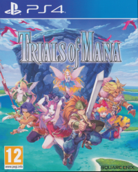 Trials of Mana PAL Playstation 4  box art