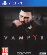 Vampyr PAL Playstation 4 PAL box art