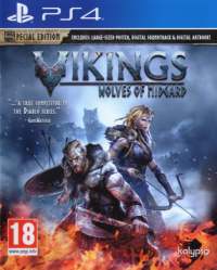 Vikings: Wolves of Midgard PAL Playstation 4  box art