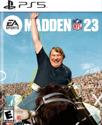 Madden NFL 23 Playstation 5 US box art