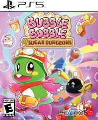 Bubble Bobble Sugar Dungeons Playstation 5 US box art