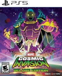 Marvel Cosmic Invasion Playstation 5 US box art