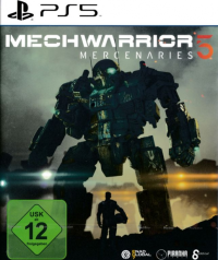 MechWarrior 5: Mercenaries PAL Playstation 5 PAL box art