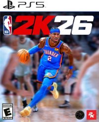 NBA 2K26 Playstation 5 US box art
